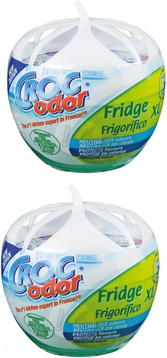 2 X  Fridge XL Deodoriser Neutralise Odour Eliminator Freshener