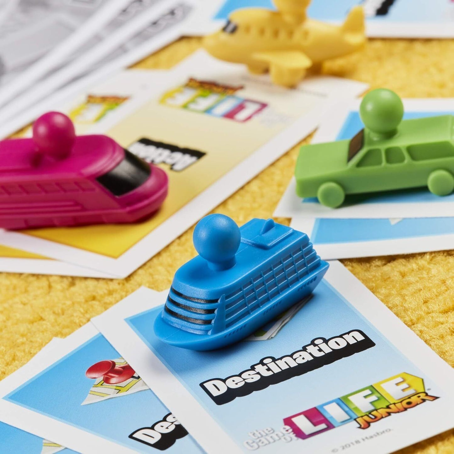 the Game Junior Board Game for Kids from Age 5, Game for 2 to 4 Players