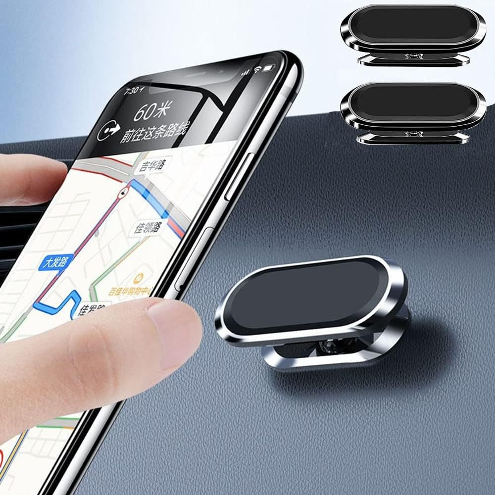 Phone Holder for Car Magnetic Mount with 360° Rotation, Universal Magnet Mobile 