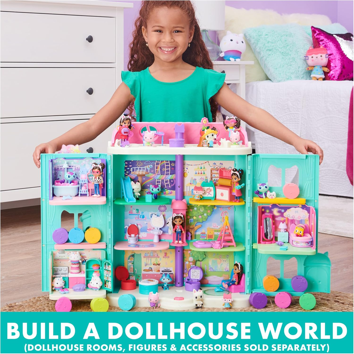 Gabby'S Dollhouse, 20.3-Cm Gabby Girl Doll, Kids’ Toys for Ages 3 and Above