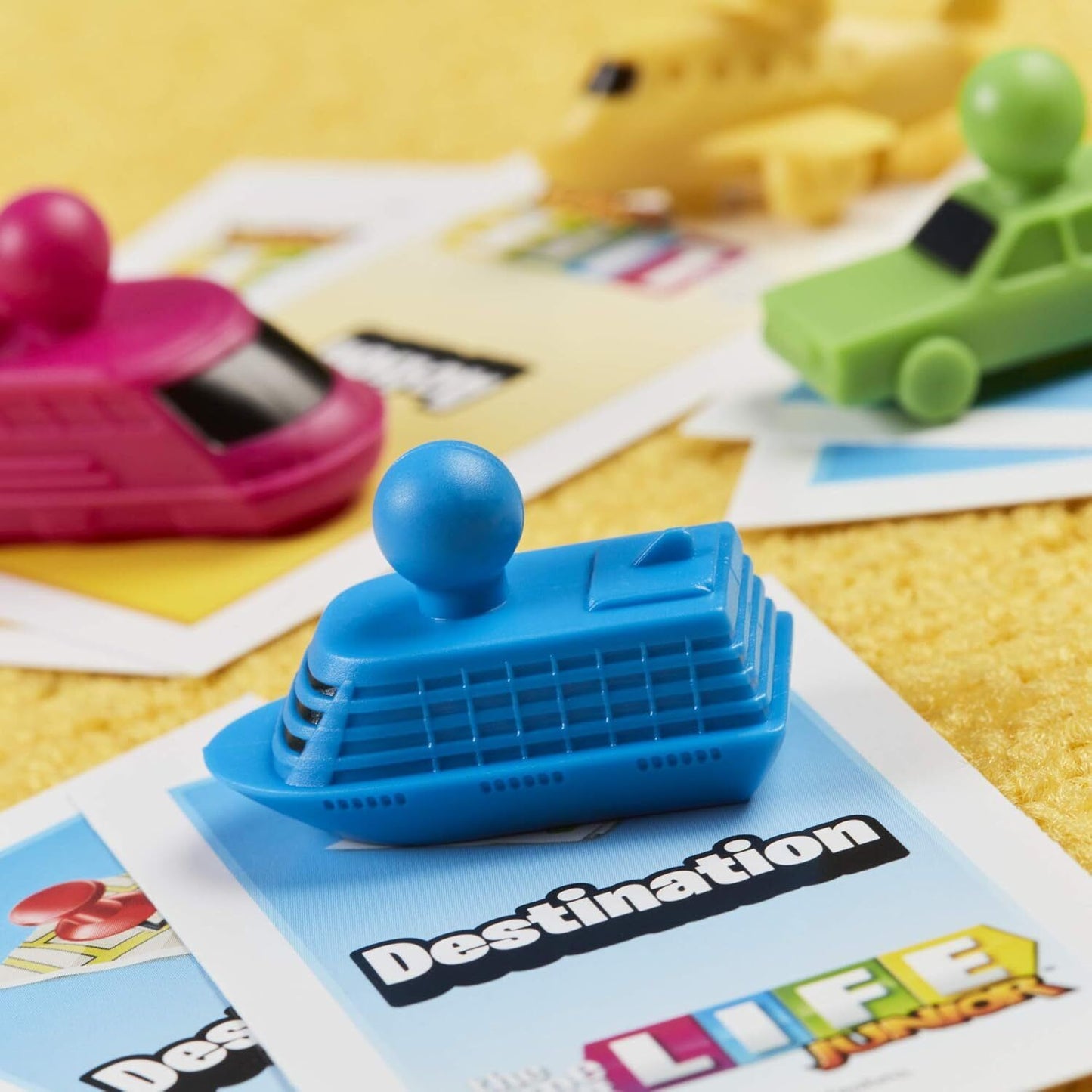 the Game Junior Board Game for Kids from Age 5, Game for 2 to 4 Players