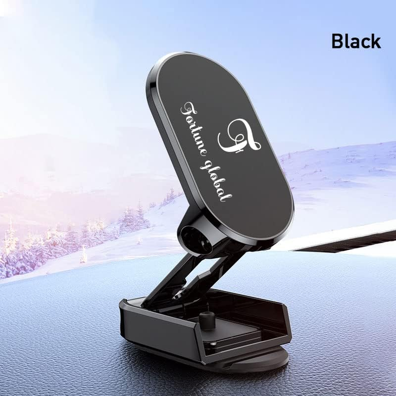 Magnetic Foldable Car Phone Holder, Universal Magnetic Mount with 360° Rotation 