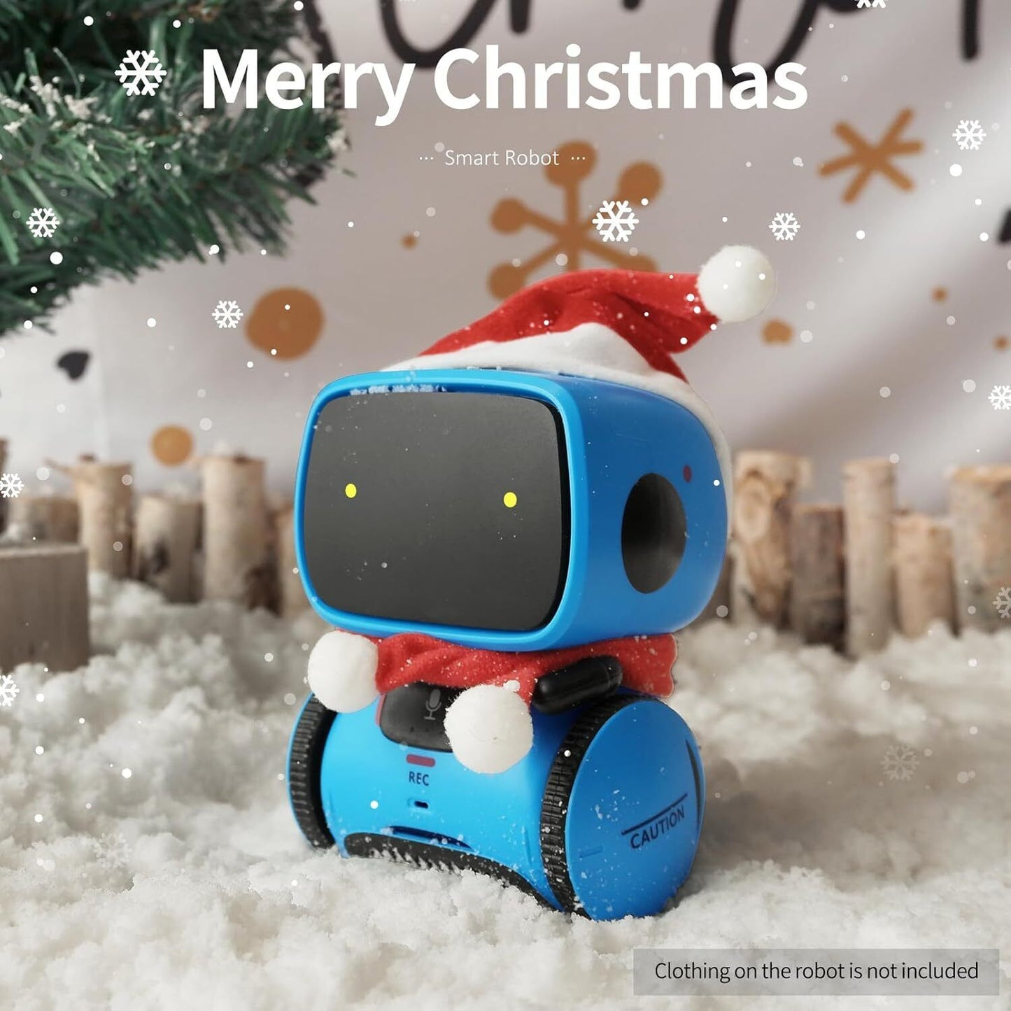 Interactive Smart & Intelligent Robot Toys, Voice Control & Touch Sense for Kids