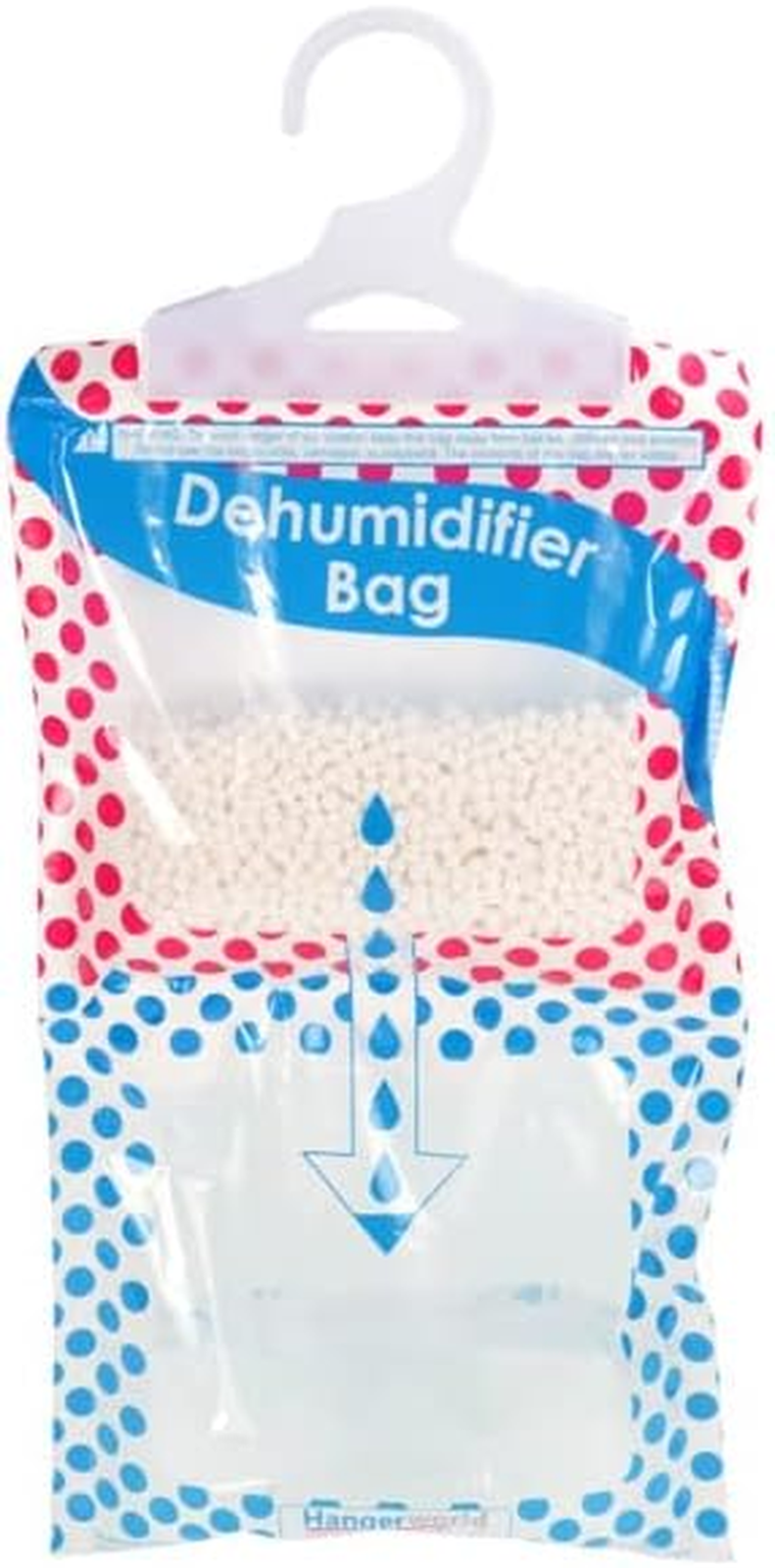 6 Dehumidifier Hanging Wardrobe Bags Prevents Damp Condensation Mould Moisture.