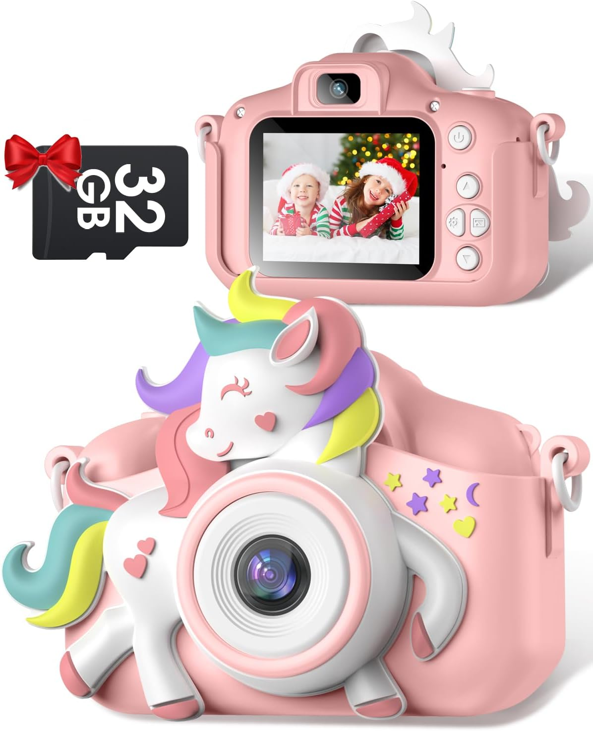 Kids Camera,  Kids Camera for Girls, 1080P HD 2.0 Inch Screen Kids Digital Camer