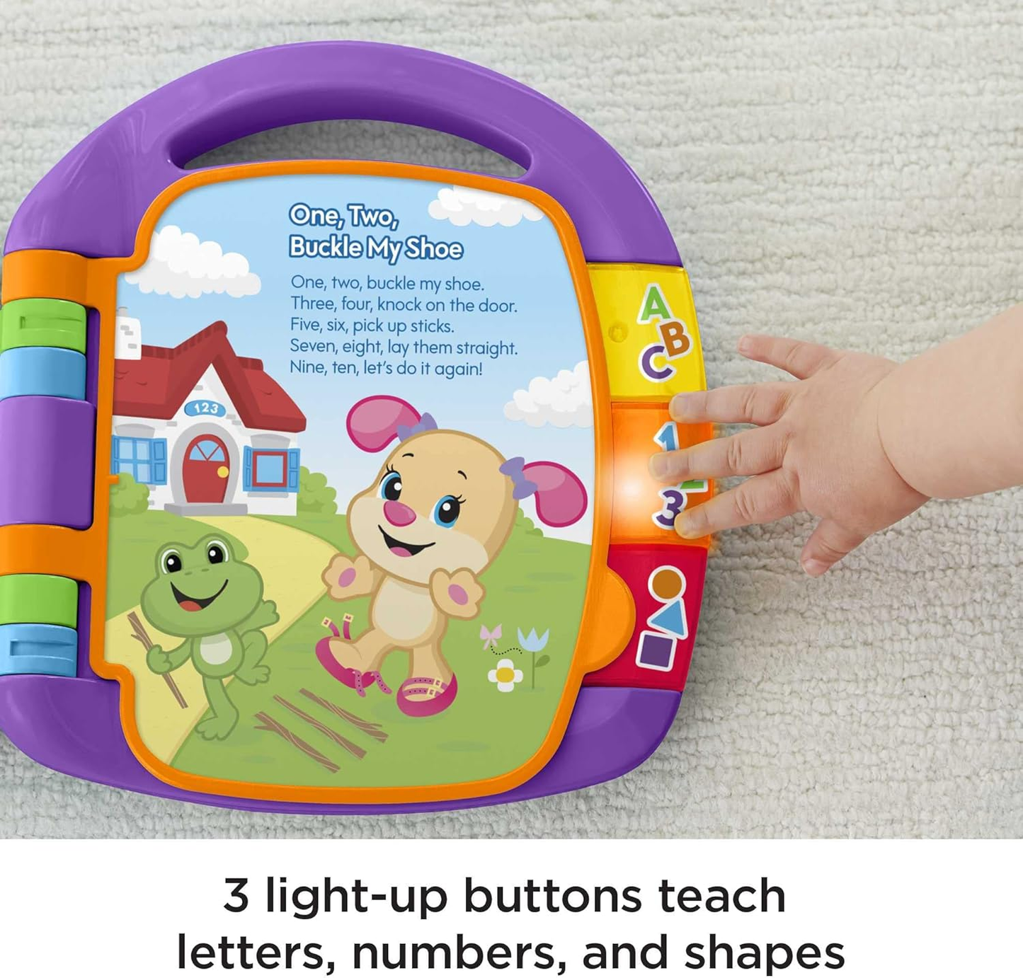 Storybook Rhymes Learning Toy with Lights and Music English Version