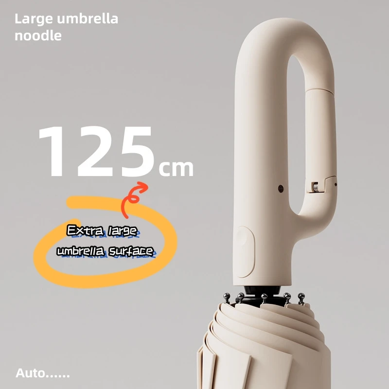 Extra Large Reinforced Wind-Resistant Rain-Resistant Dual-Purpose Uv-Resistant F