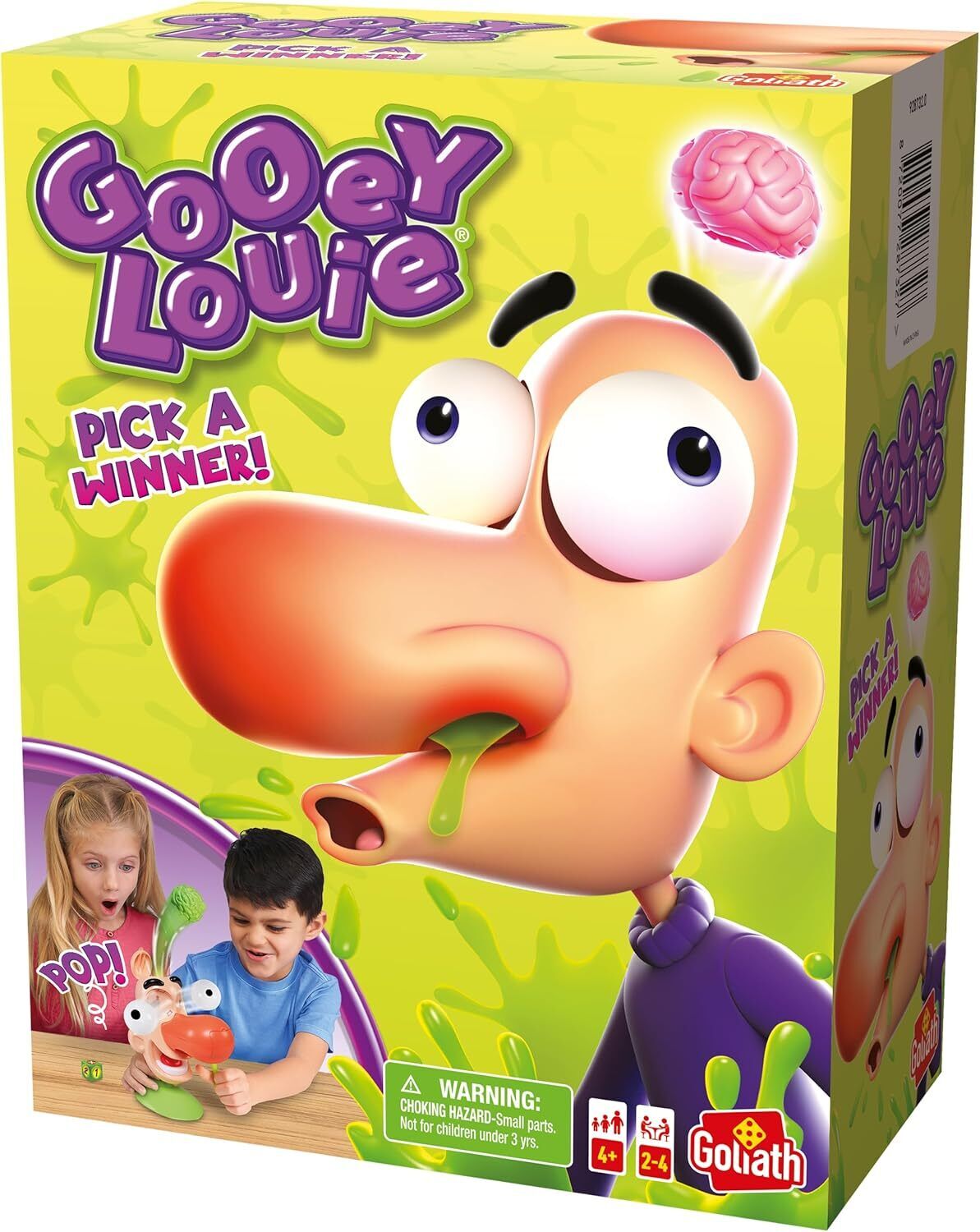 Games Gooey Louie: Pick a Winner! | New & Improved Bogey Picking Fun! | Kids Act