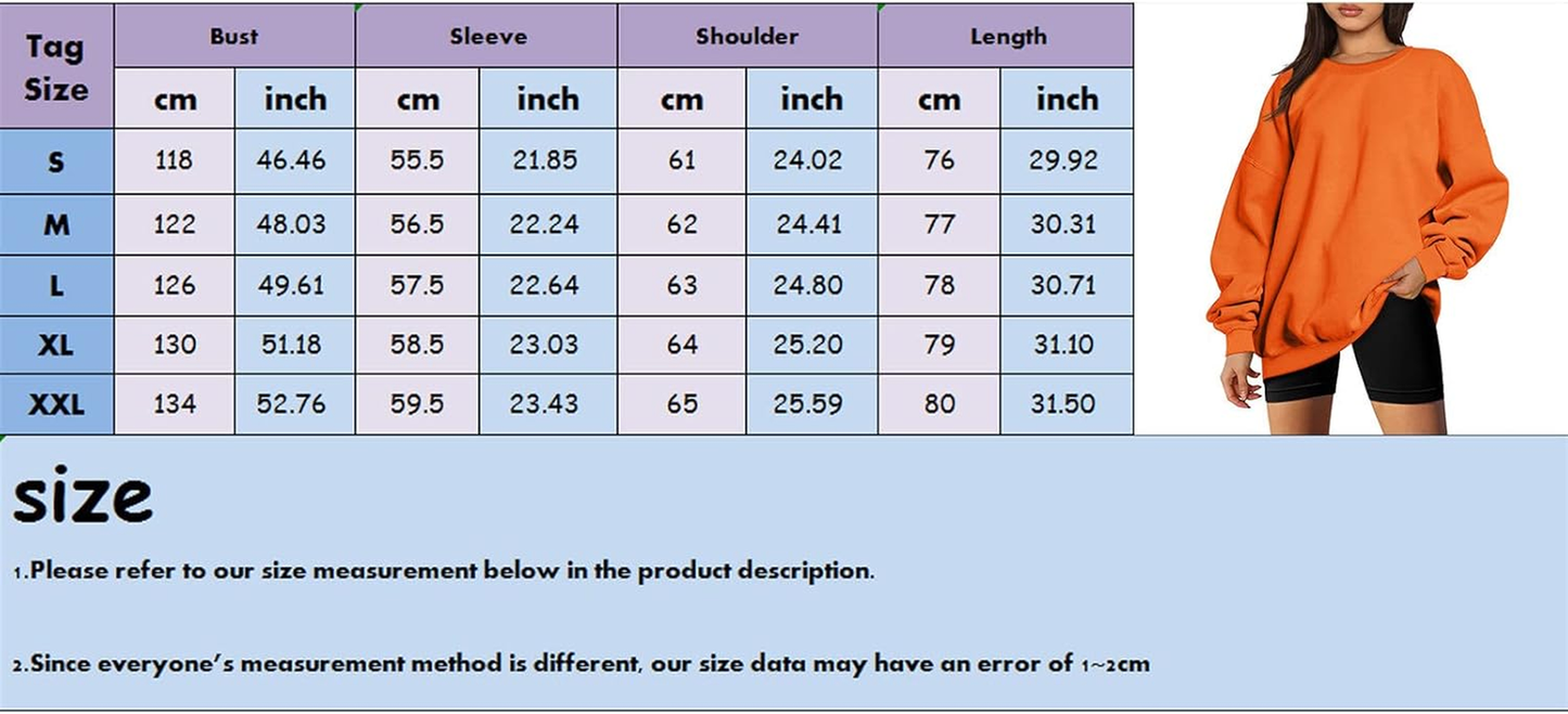 Oversized Sweatshirts Dress for Women Ladies Uk Plain Casual Trendy Jumpers Top