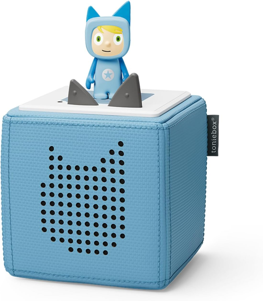 Toniebox Wireless Musical Storybox Starter Set, Including 1 Creative, Light Blue