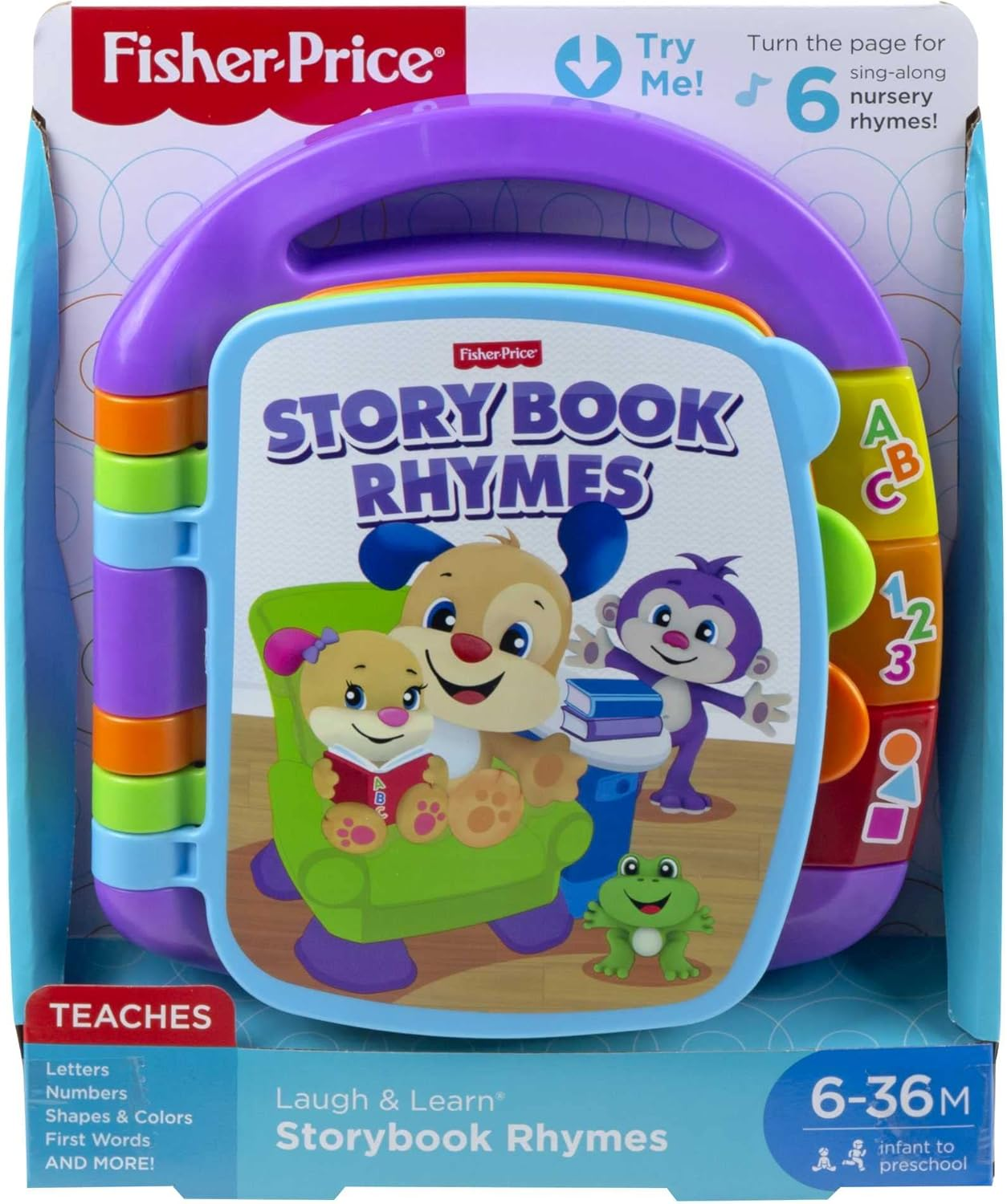 Storybook Rhymes Learning Toy with Lights and Music English Version