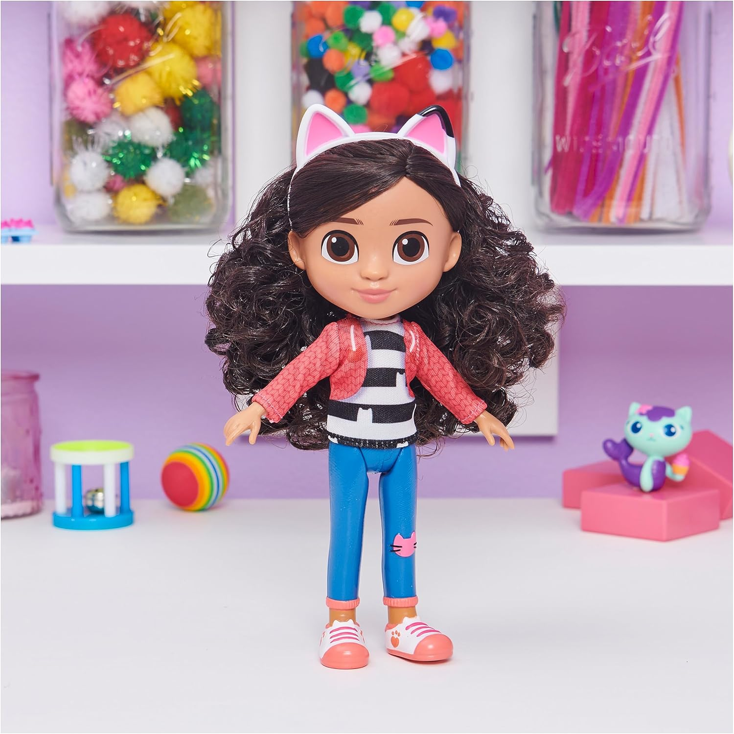 Gabby'S Dollhouse, 20.3-Cm Gabby Girl Doll, Kids’ Toys for Ages 3 and Above