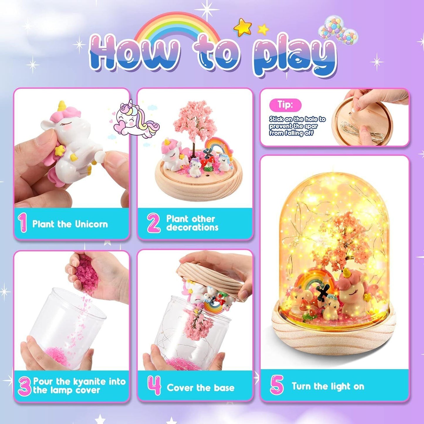 Unicorn Toys Girls Birthday Presents Christmas Xmas Gifts for Kids