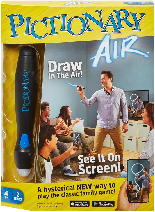 Pictionary Air, Family Board Game for Kids and Adults, English Version