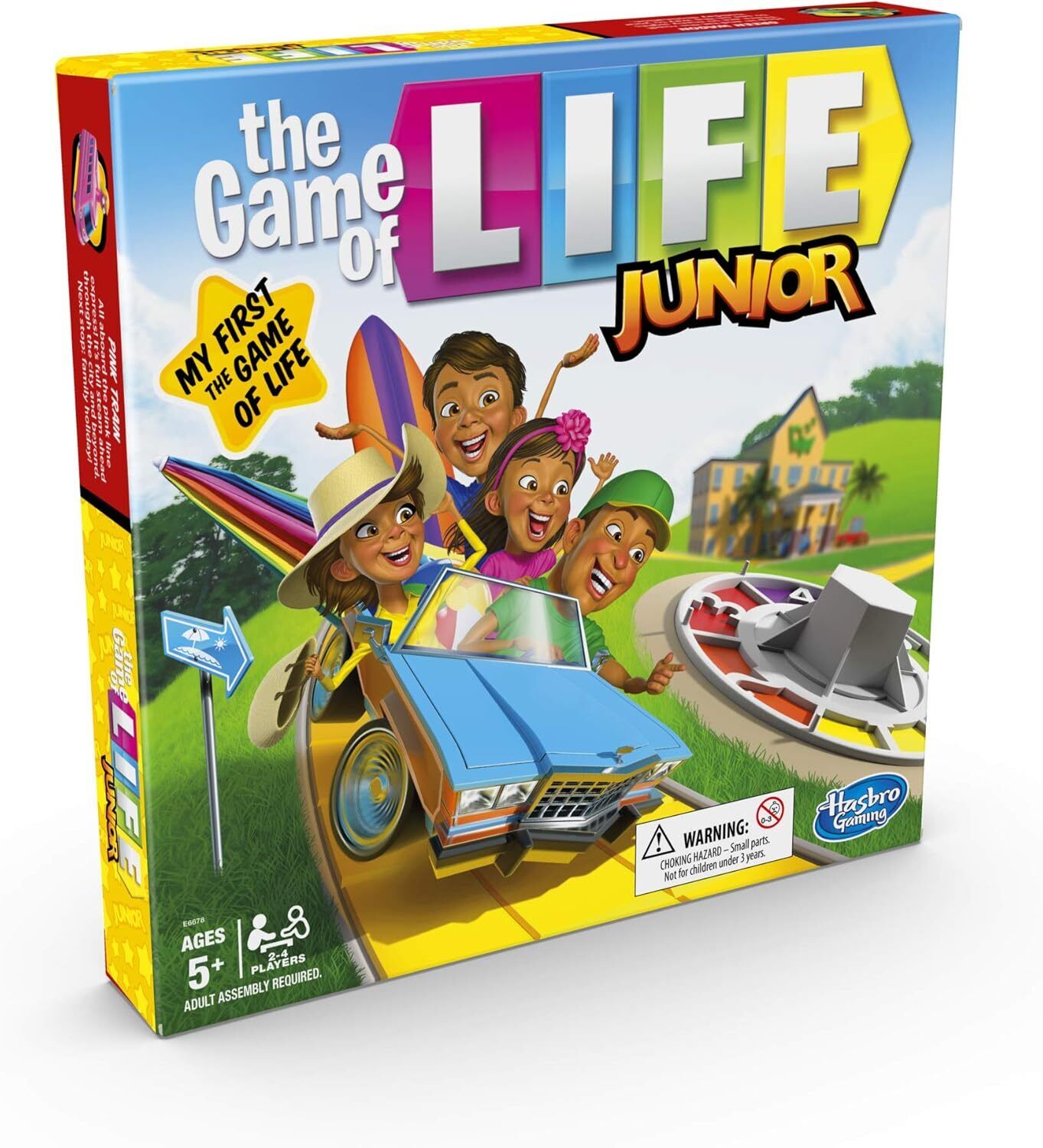 the Game Junior Board Game for Kids from Age 5, Game for 2 to 4 Players