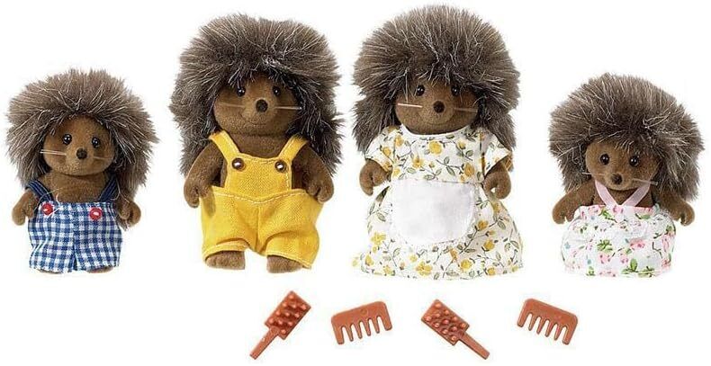 Hedgehog Family - Dollhouse Playset