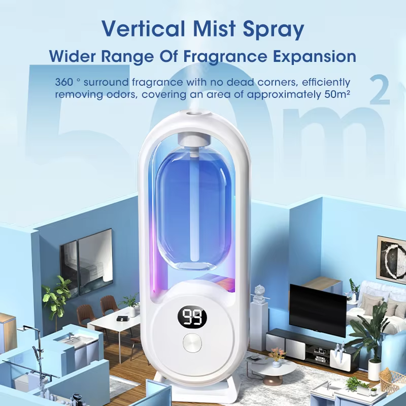 Wall Mounted Automatic Fragrance Machine Hotel Spray Household Perfume 