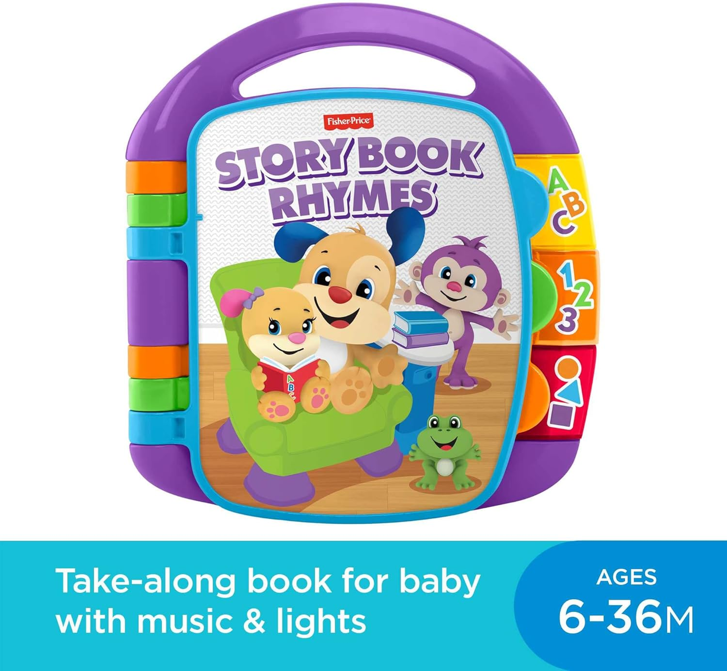 Storybook Rhymes Learning Toy with Lights and Music English Version