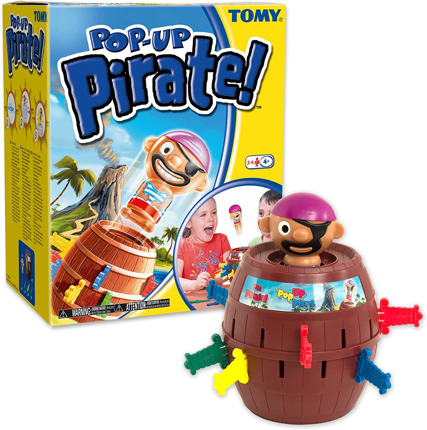 Pop up Pirate Classic Children'S Action Board Game, Family and Preschool Kids Ga