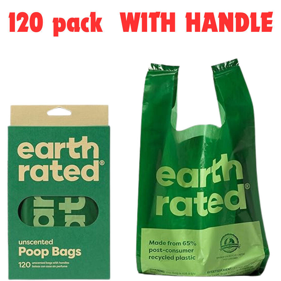 Earth Rated Dog Poo Bags Guaranteed Leak Proof and Extra Thick Waste Bag Refill