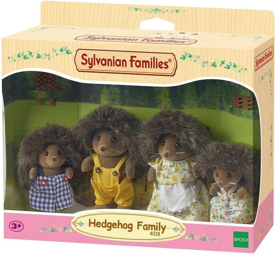 Hedgehog Family - Dollhouse Playset